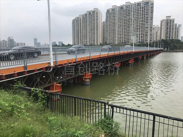 杭州湾跨海施工栈桥