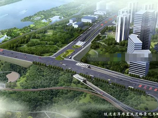 合江隧道鸟瞰图项目实施方案