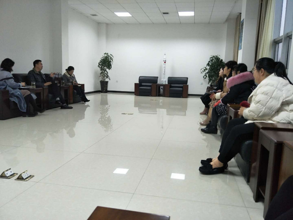 董事长双仁贵先生竞选市工商联合会常委:市工商联合会、市委统战部领导来司考察