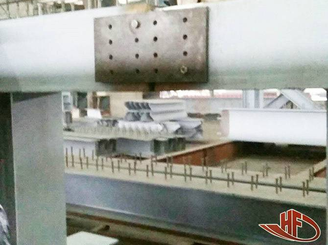 石门市民之家“五馆两中心”车间预拼装4