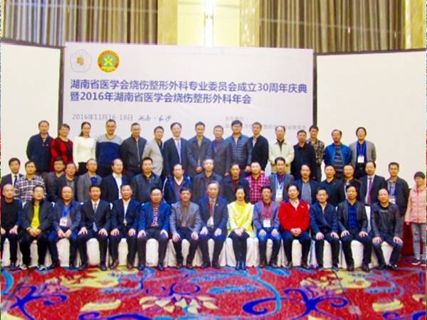湖南省烧伤整形学术年会学习交流