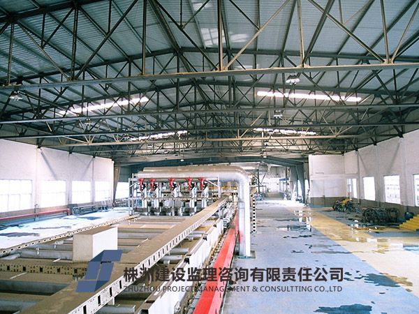 株洲玻璃廠九改浮生產(chǎn)線