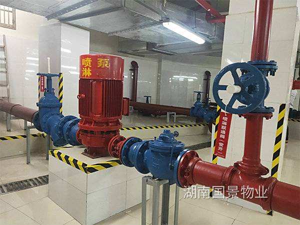噴淋泵提示牌