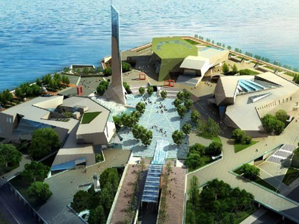 长沙市滨江文化公园二馆一厅工程