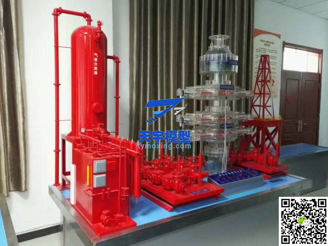 中國石油大學采油采氣裝置模型