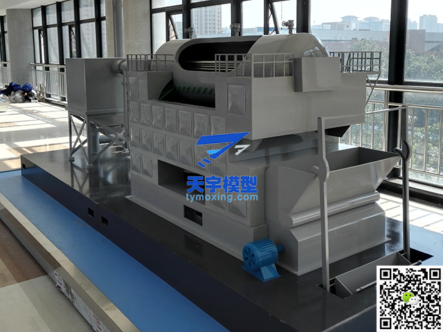 中国国电1000MW火力发电厂模型