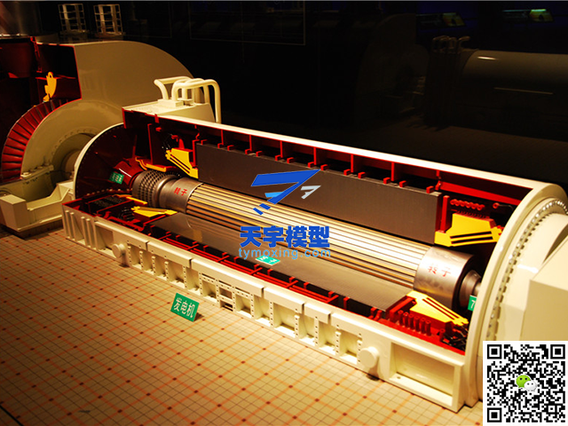 上海电气发电机模型