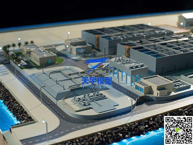芳兰污水处理厂模型