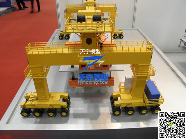 中国重工行车设备模型