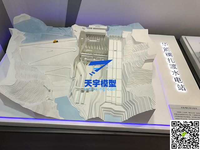 三峽水電站演示模型