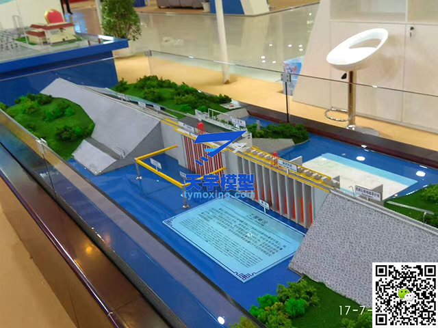 三峽水電站演示模型