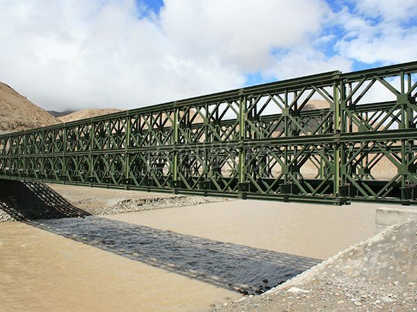 三排雙層鋼橋