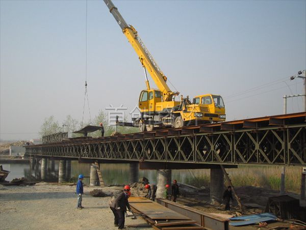 杭州湾跨海施工栈桥