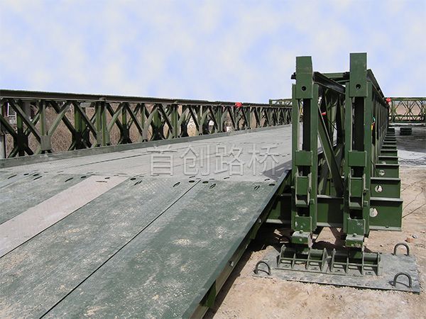 三排雙層鋼橋