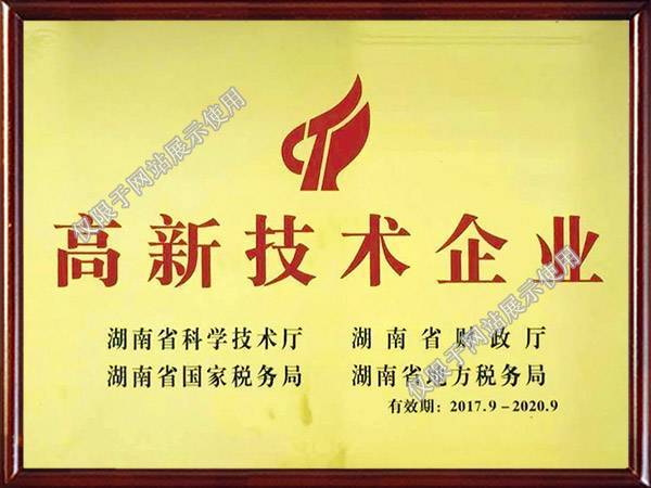 高新技术企业