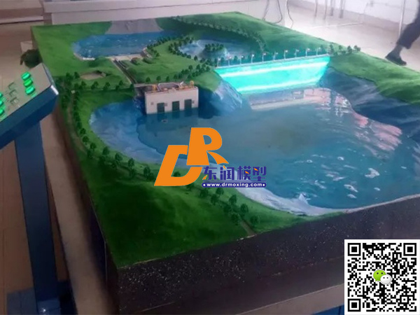 水電站整體模型