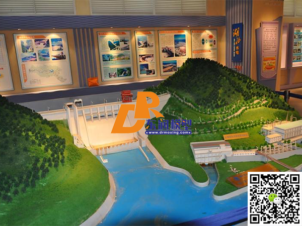 水電站整體模型