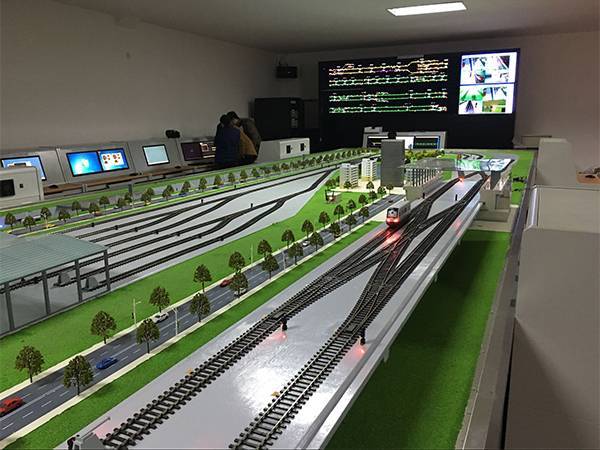 鐵路運輸仿真模型