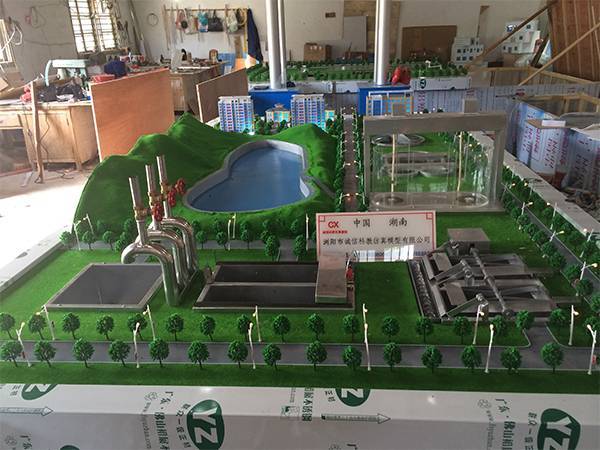 污水處理廠整體模型