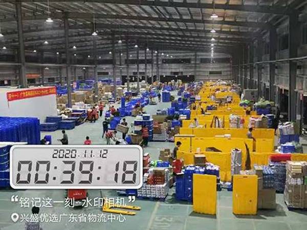 协会会长单位兴盛优选日订单破千万，全天破1200万单