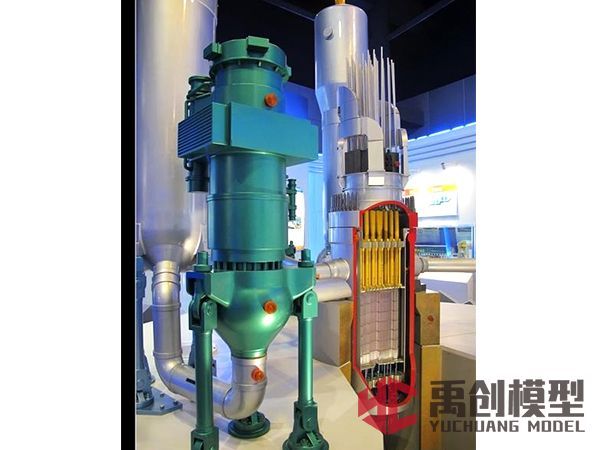 核電站反應堆主泵模型