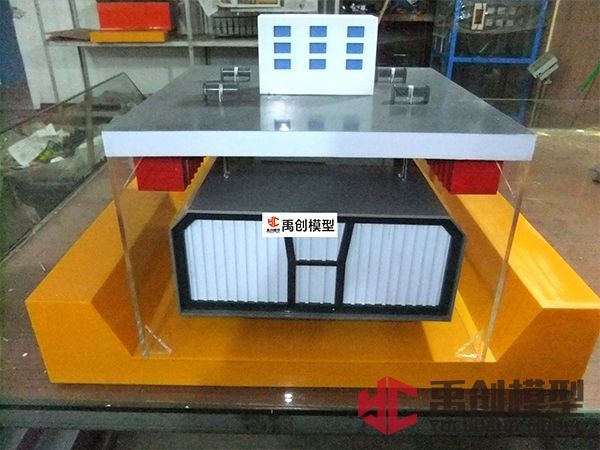 中铁装备施工场景模型