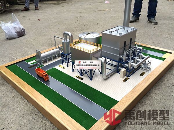 污水處理廠示范工程模型