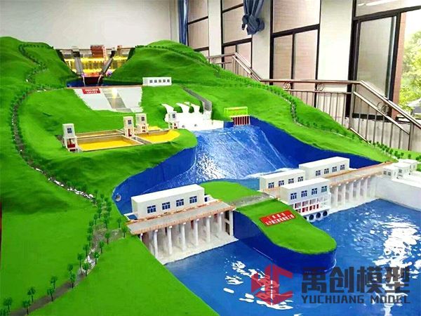 三峡大坝水利枢纽模型
