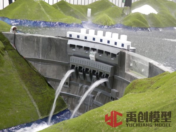 双曲拱坝枢纽