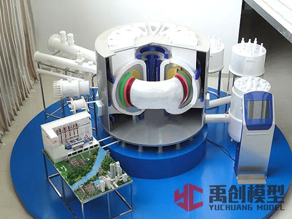 反應堆主泵剖面模型