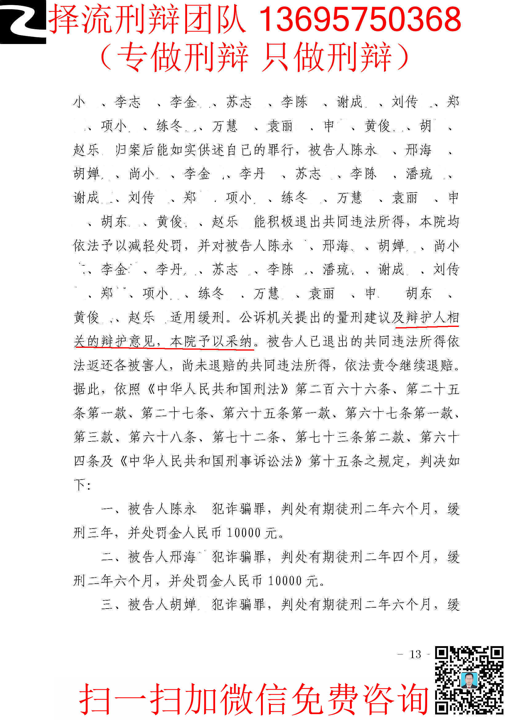 袁丽某13诈骗20201127