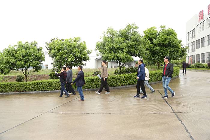 市重点办领导来我司考察2