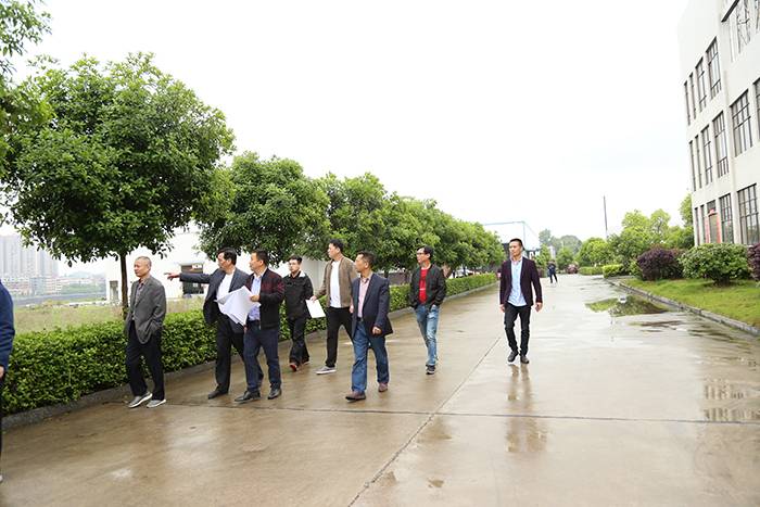 市重点办领导来我司考察1