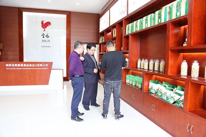 市农发行领导来我司考察工作7