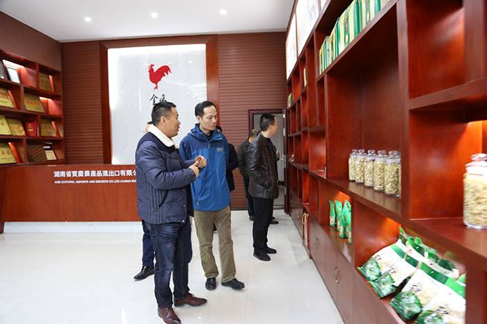 省农发行行长来我司调研7