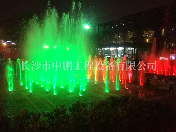 长沙万科紫台音乐喷泉 (2)