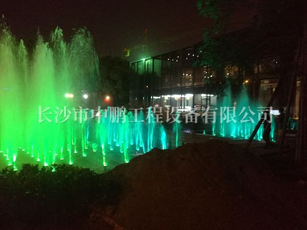 长沙万科紫台音乐喷泉 (1)