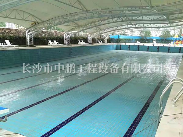 湘阴长郡中学游泳馆 (1)
