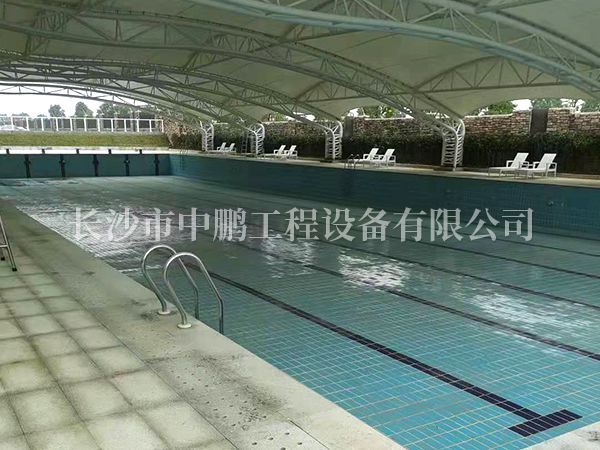 湘陰長郡中學游泳館2