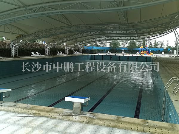 湘阴长郡中学游泳馆 (2)