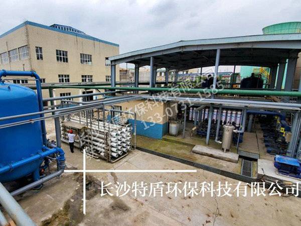 湖南某化工企业100吨反渗透+混床脱盐水