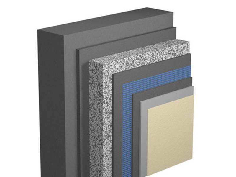半硬質玻璃棉板保溫系統