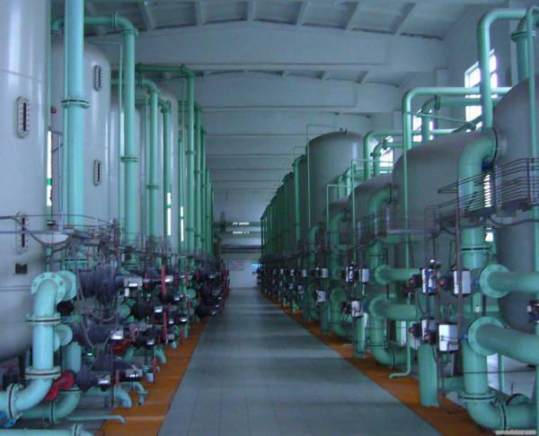 广东某电镀厂中水回用系统中离子交换柱