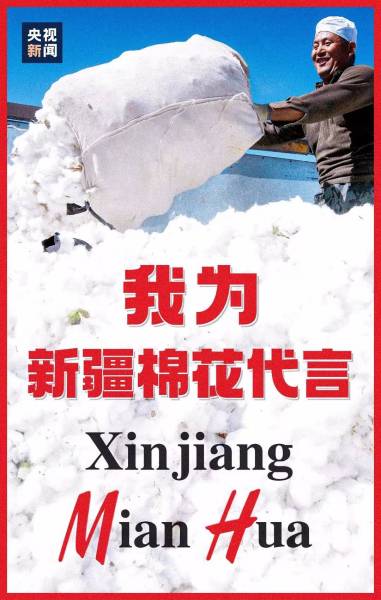 中国棉花很软，中国人很硬