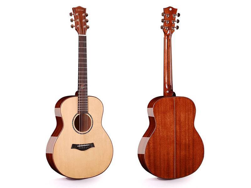 吉他-凯撒c-02mini全单旅行款木吉他