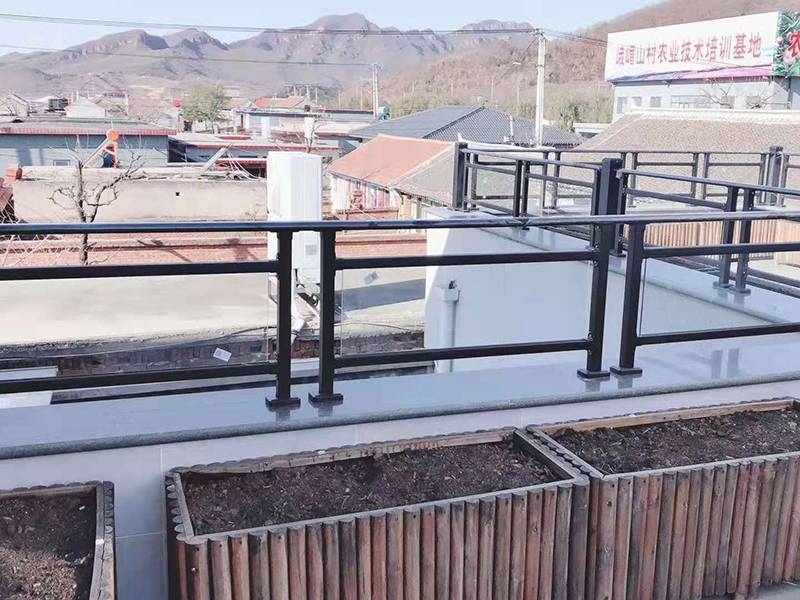 装配式建筑零配件制作钢,铝制材料静电涂装防腐生产及加工室外护栏及