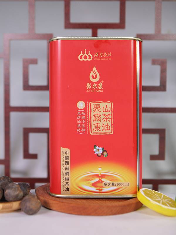 聚爾康湖南茶油入圍品牌高端禮盒包裝518ml