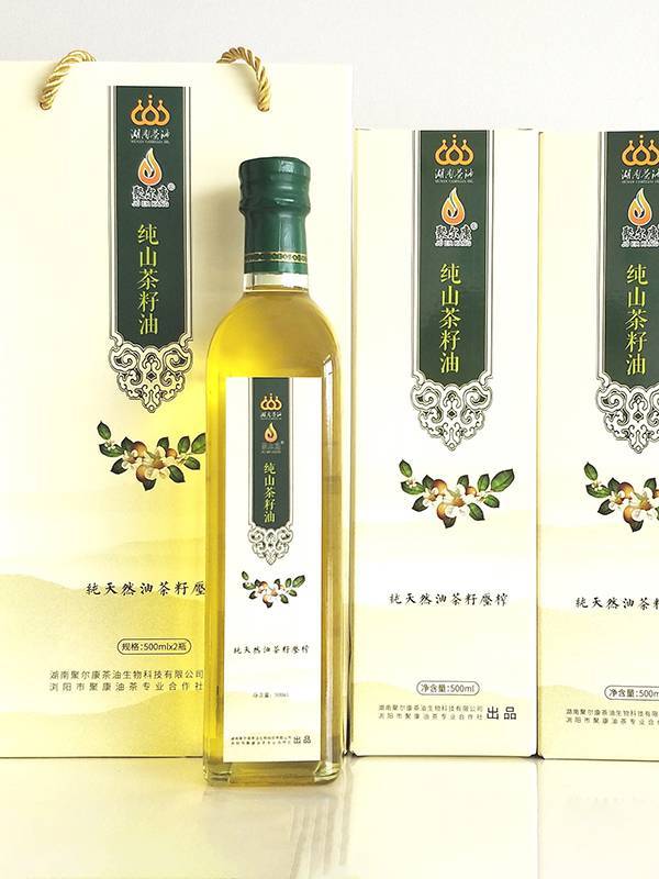 聚爾康塑料油瓶初榨山茶油2.5L