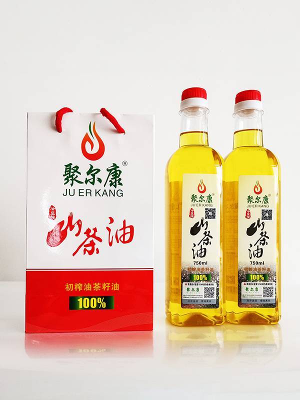 聚爾康塑料油瓶初榨山茶油2.5L