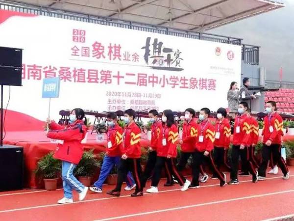 湖南省桑植县第十二届中小学生象棋比赛